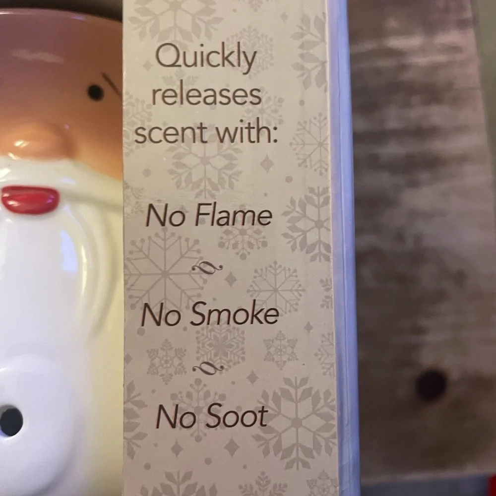 Santa Fragrance Warmer Melt Warmer   He's a Big Guy